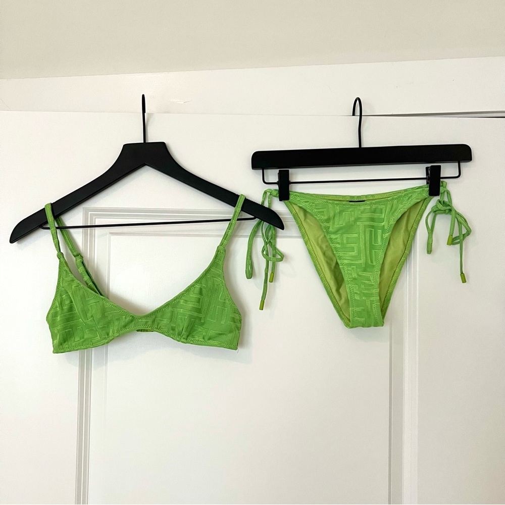 Triangl Lime Bikini Set